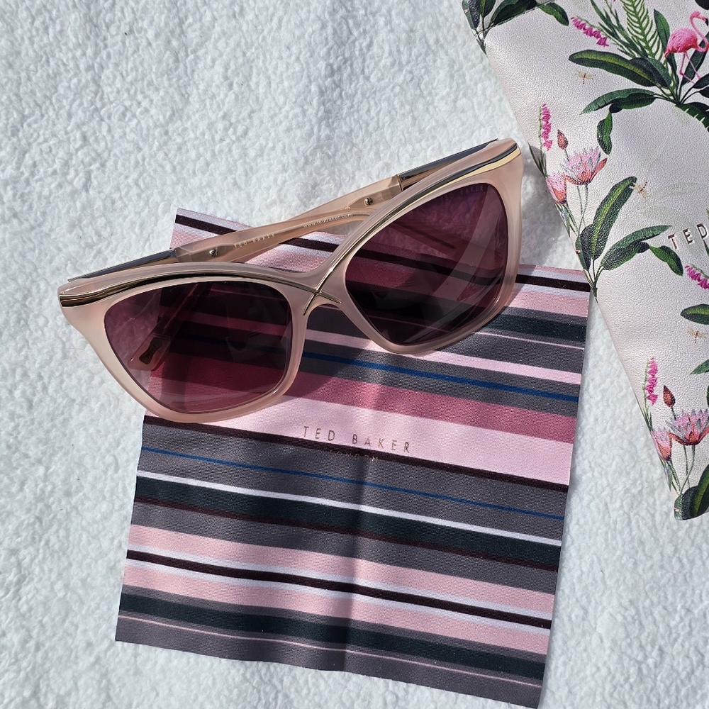 TED BAKER Cat Eye Women's Sunglasses- NWT - Picture 4 of 8